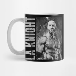 La Knight // Vintage Distressed Mug